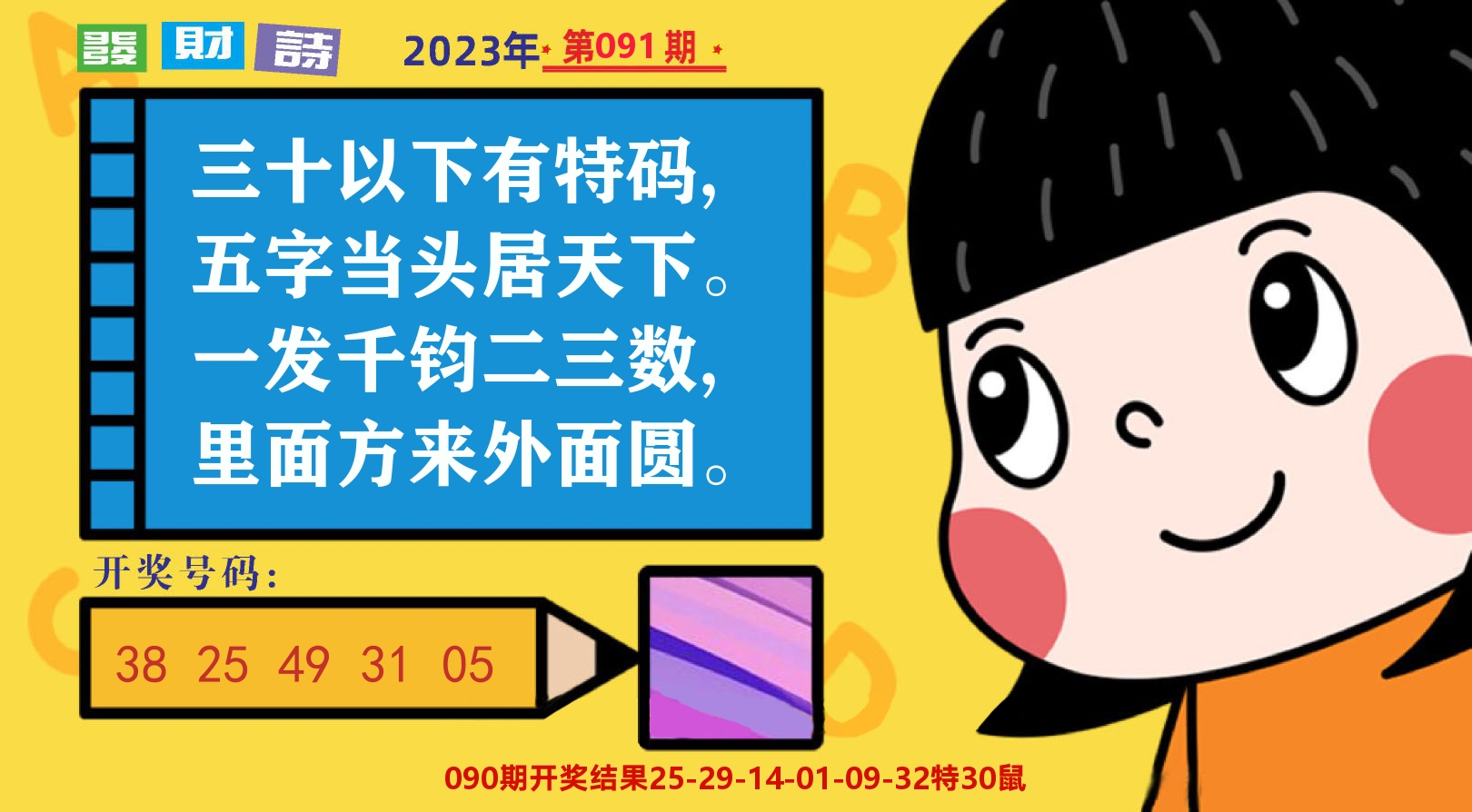 六合头条B 第91期