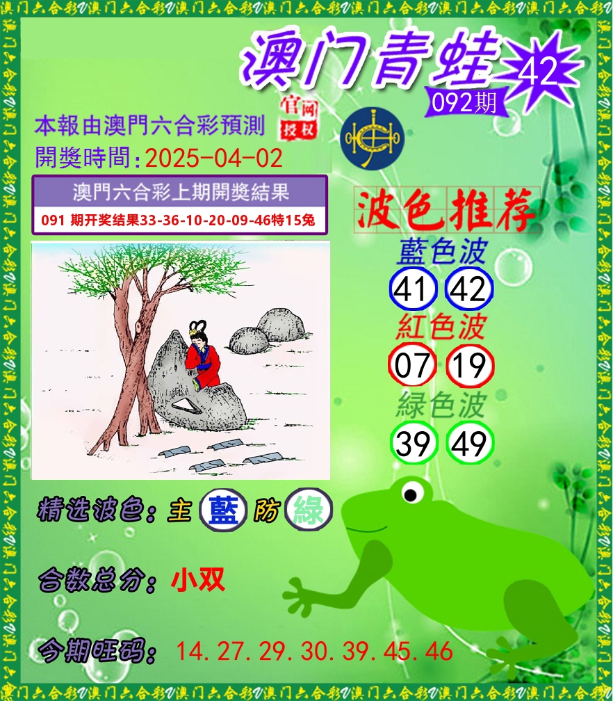青蛙系列42 第92期