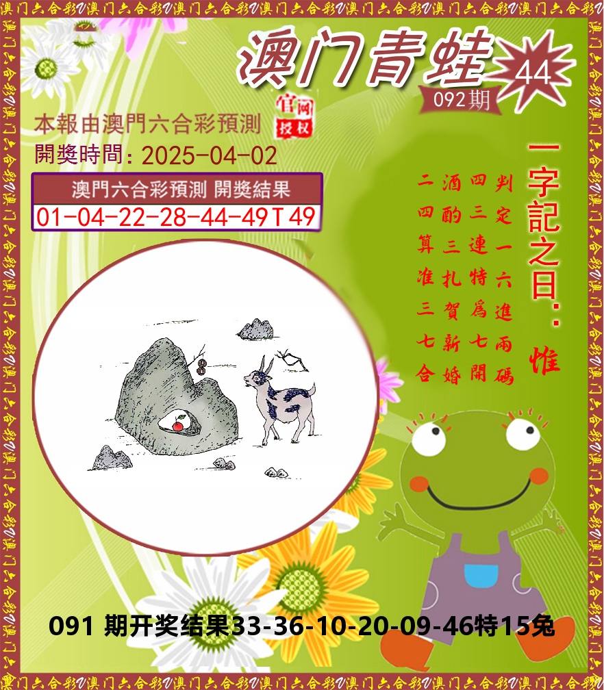青蛙系列44 第92期