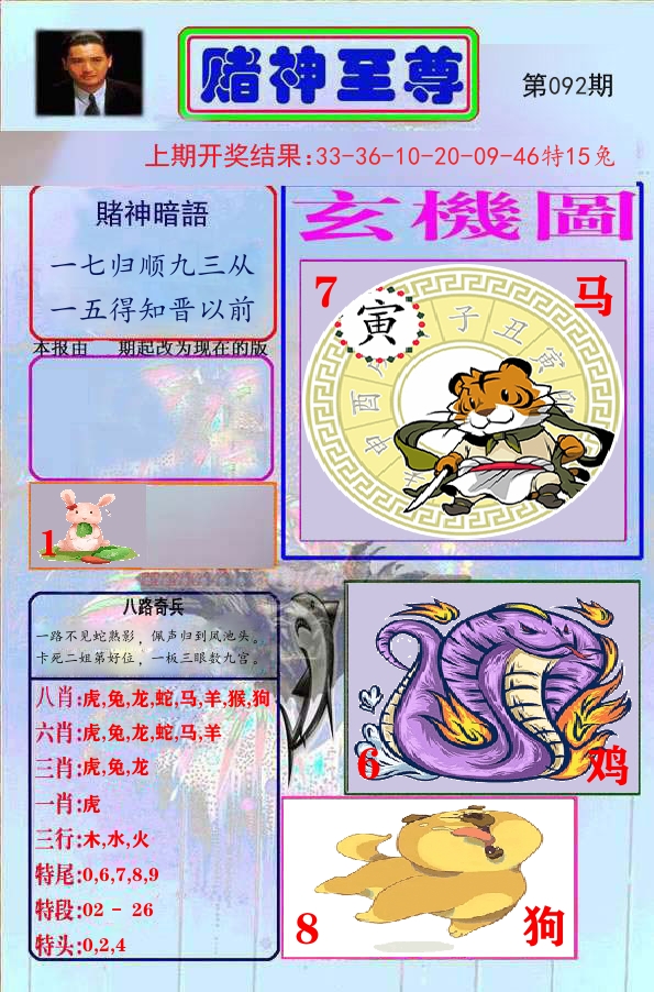 赌神至尊 第92期