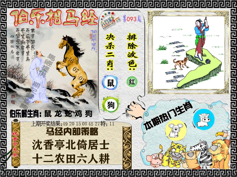 伯乐相马经 第93期