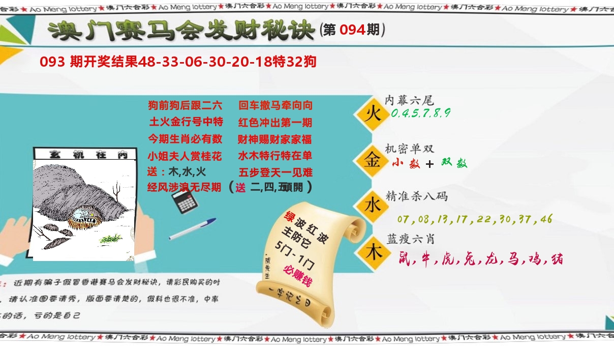 发财秘诀 第94期