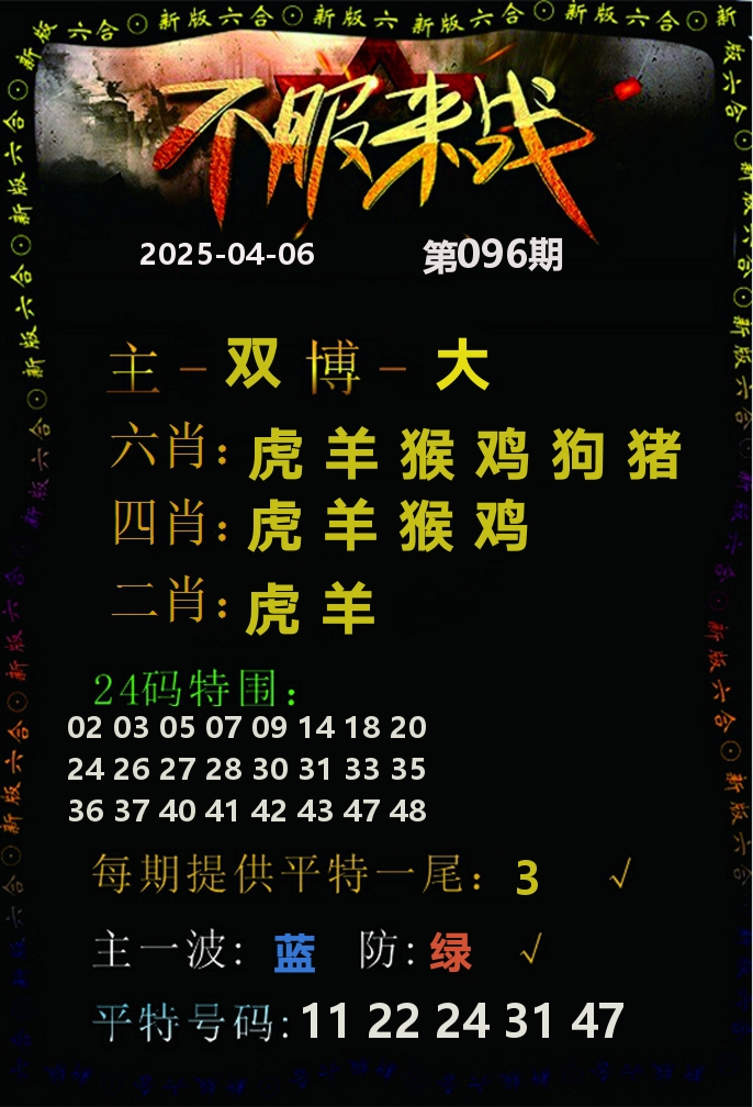 不服来战 第96期