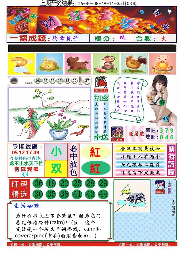 澳门财经宝鉴 第96期