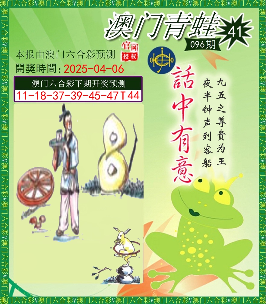 青蛙系列43 第96期