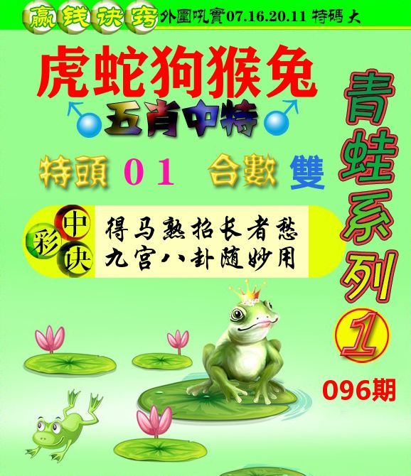 青蛙彩图 第96期