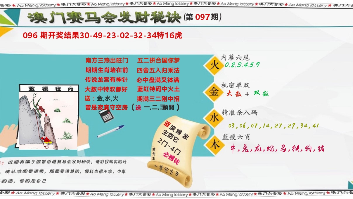 发财秘诀 第97期