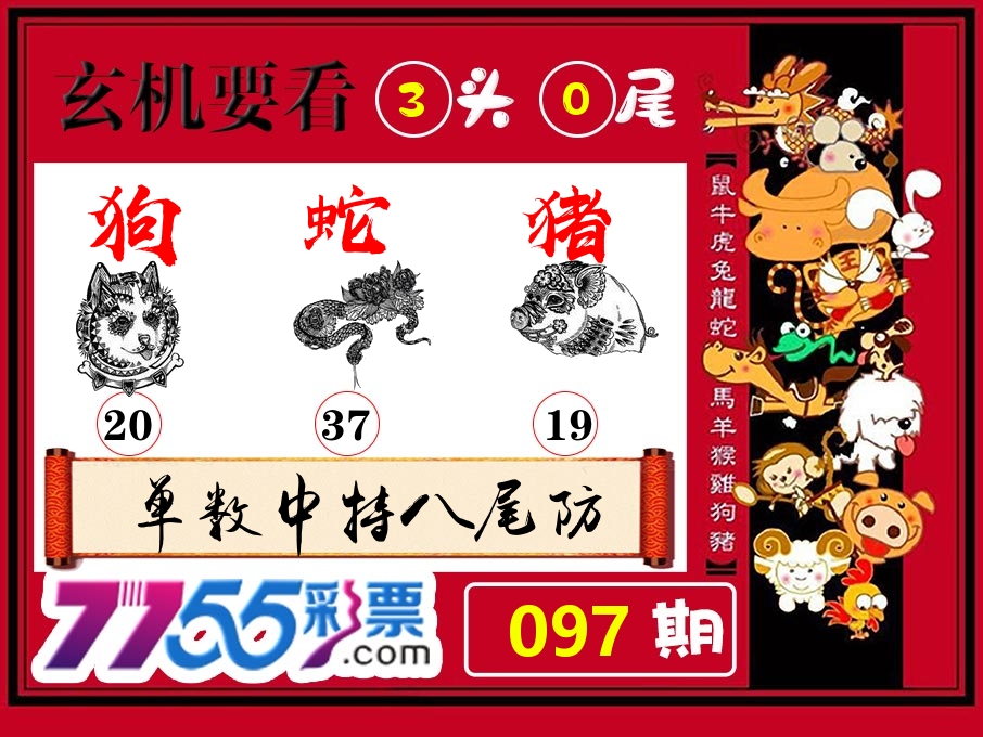 玄机要看 第97期