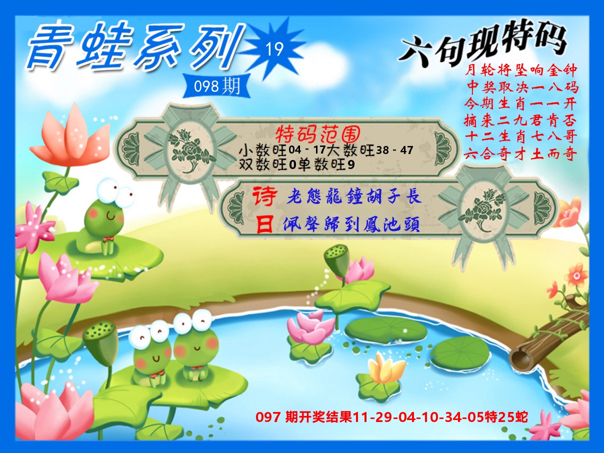 青蛙系列19 第98期