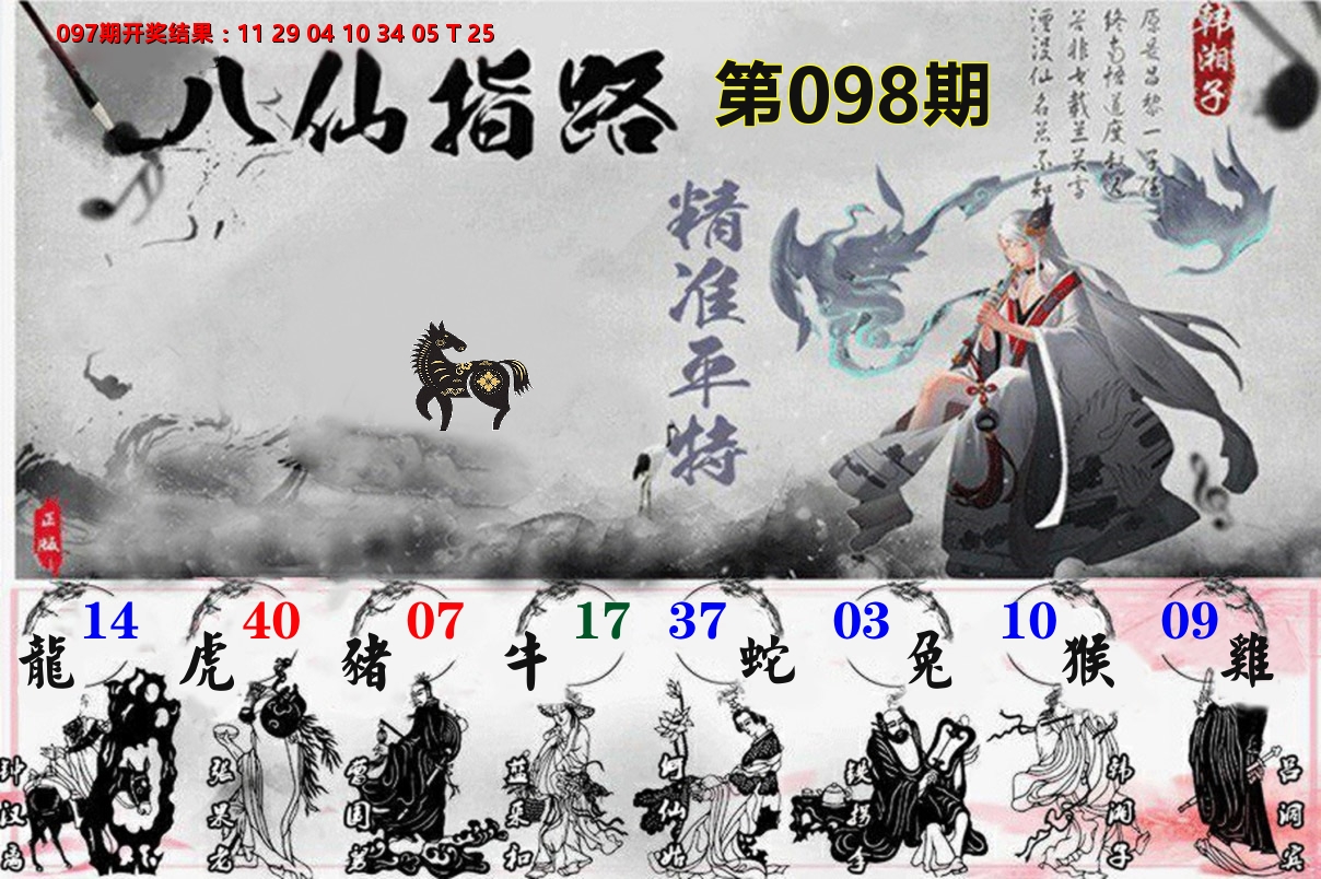 八仙指路 第98期