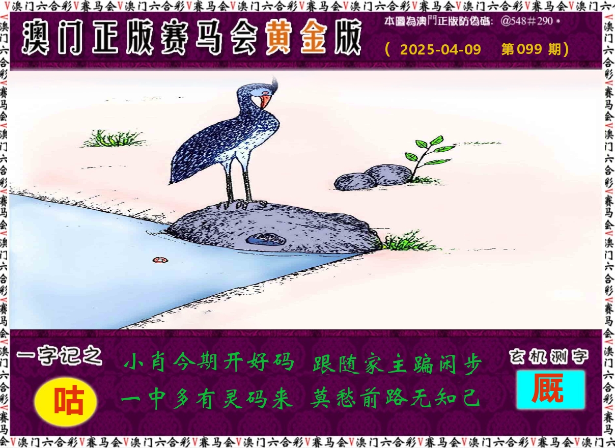 赛马会黄金版 第99期