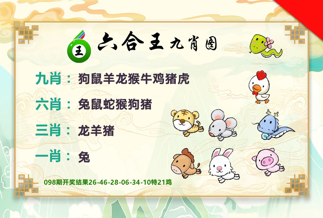 六合王九肖图 第99期
