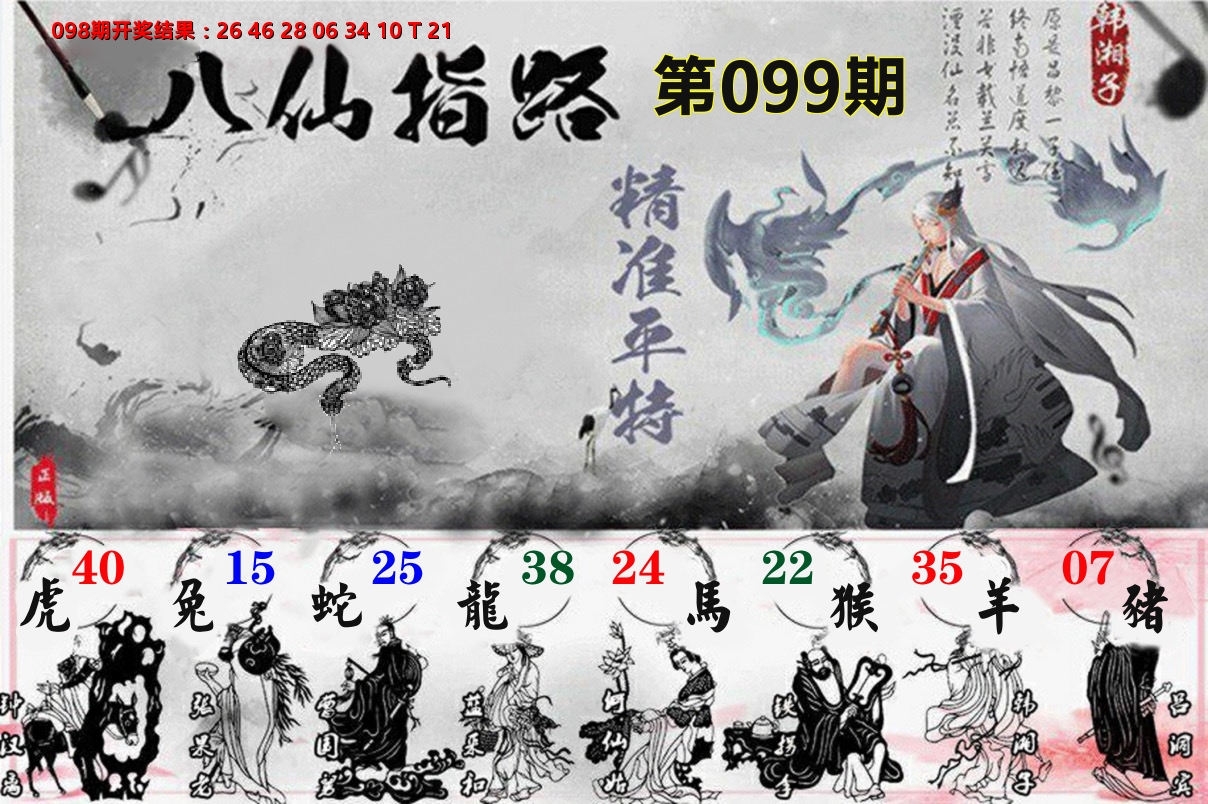 八仙指路 第99期