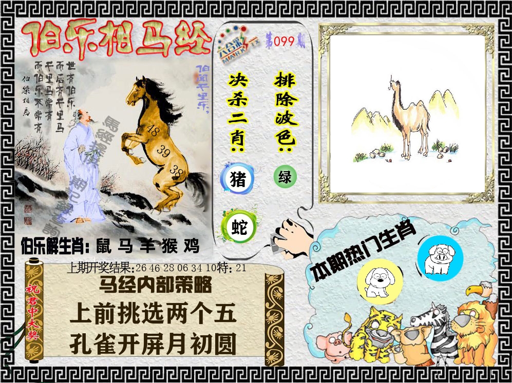 伯乐相马经 第99期