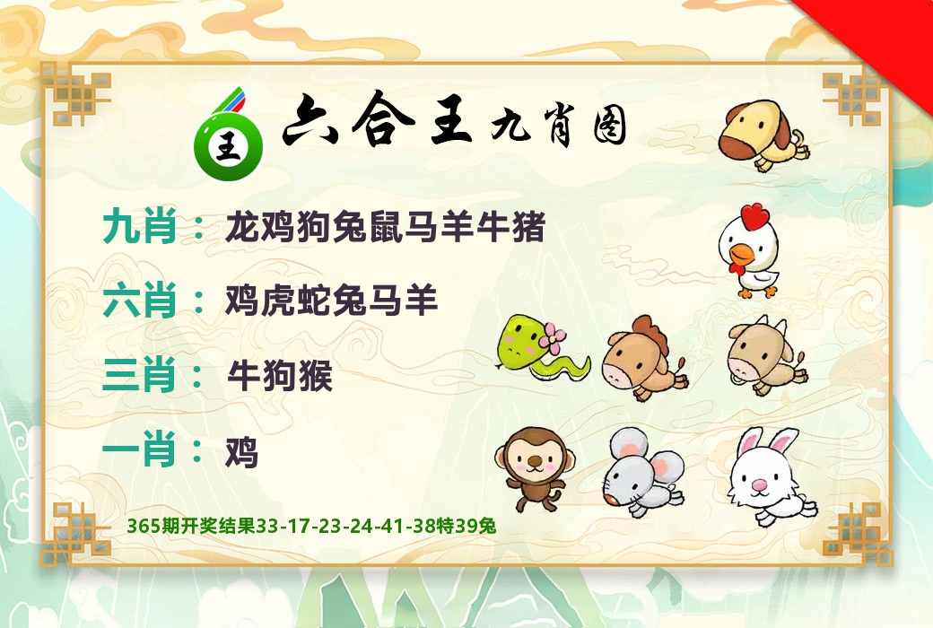 六合王九肖图 第1期