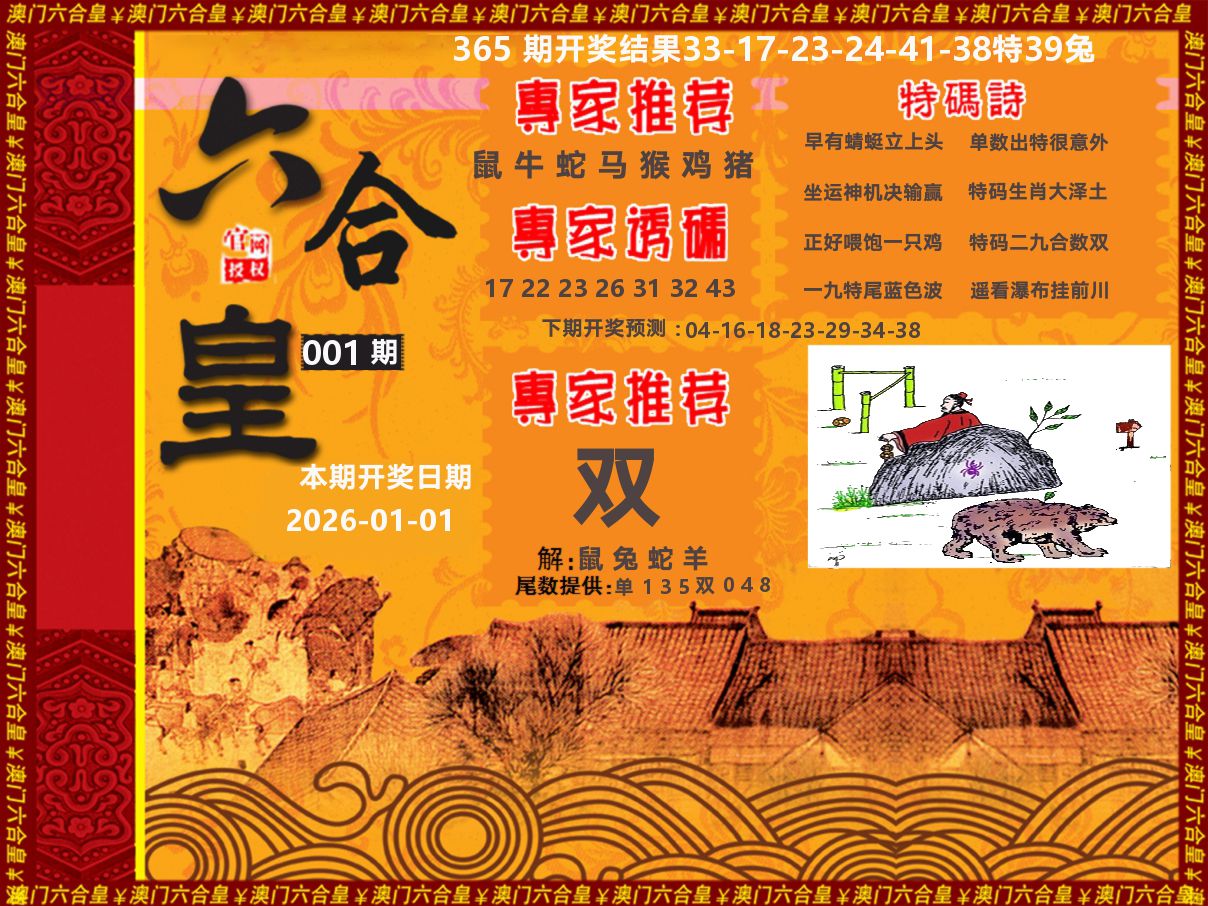 六合皇系列 第1期