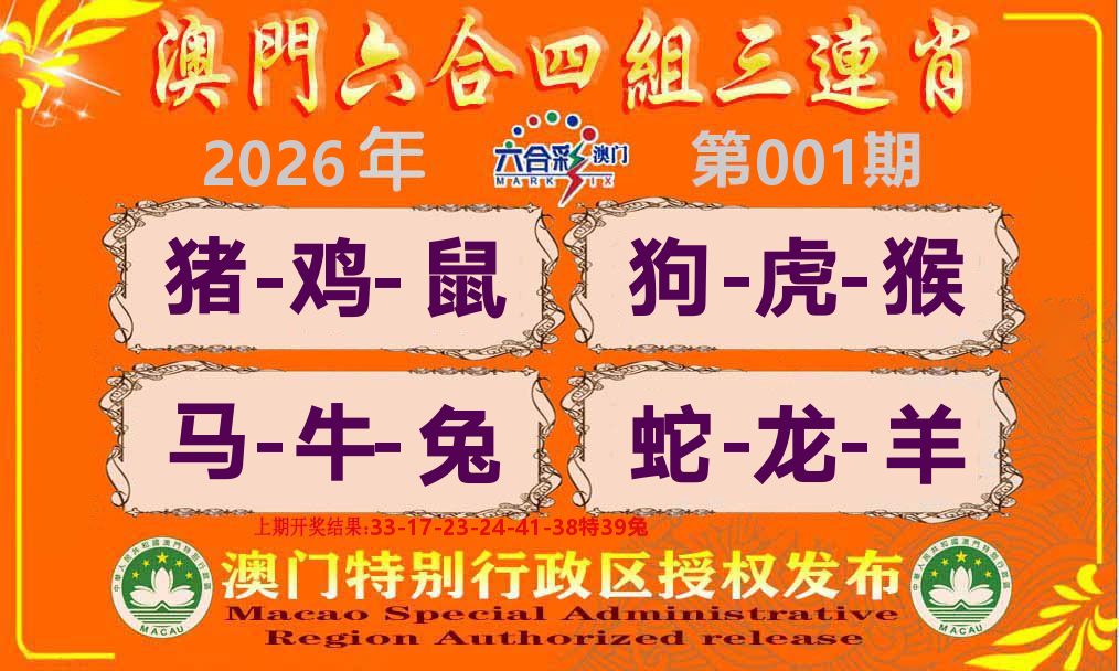 六合三连肖 第1期