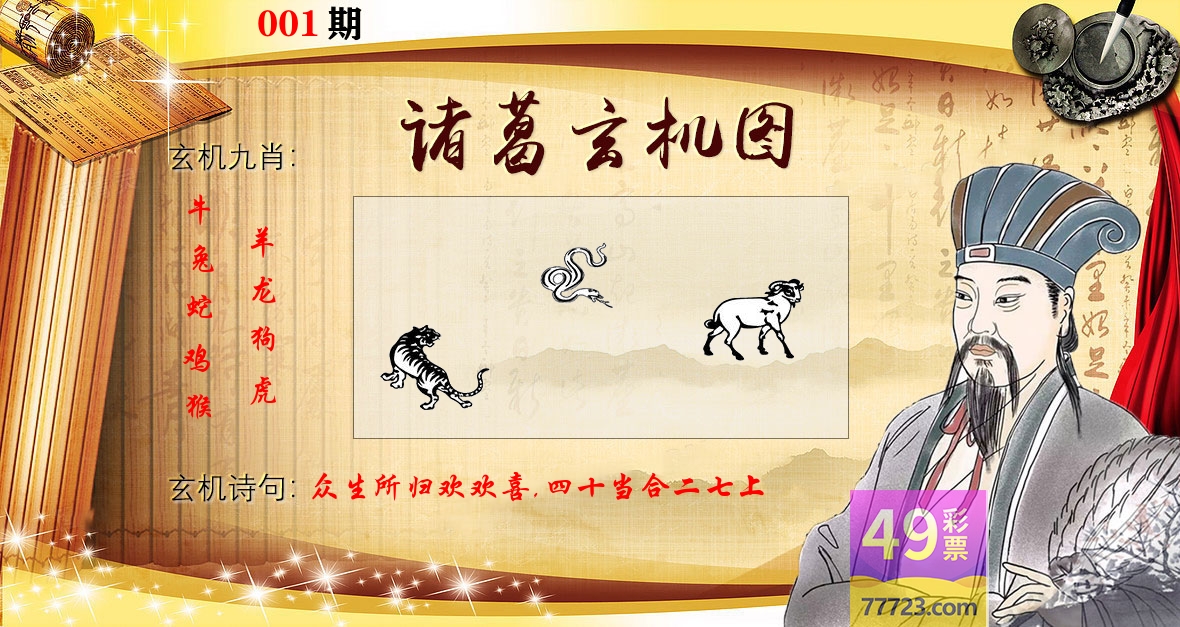 诸葛玄机图 第1期