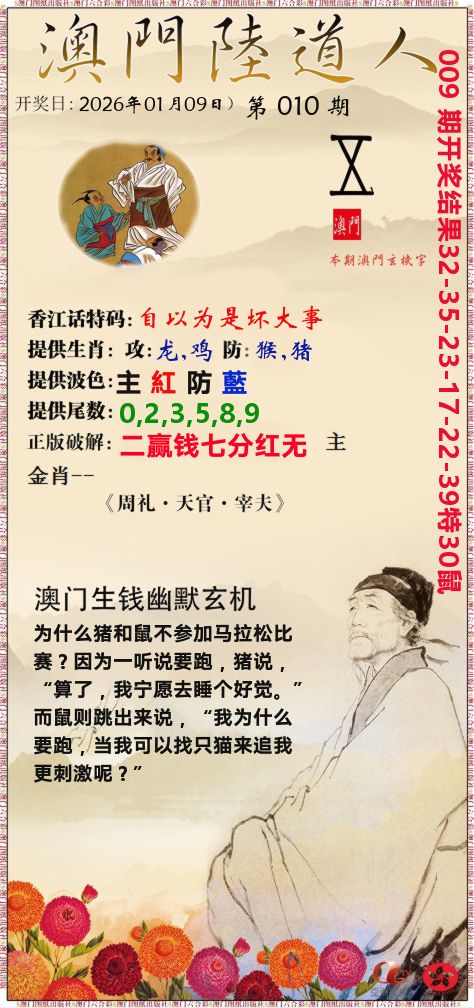 澳门陆道人 第10期