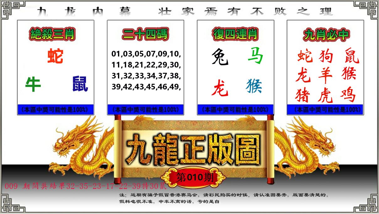 九龙正版图 第10期
