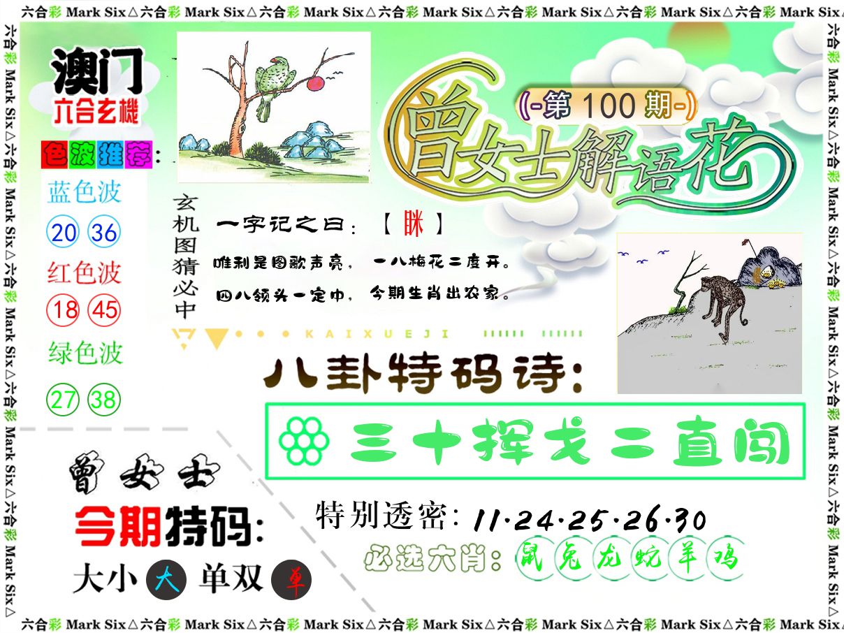 曾女士解语花 第100期