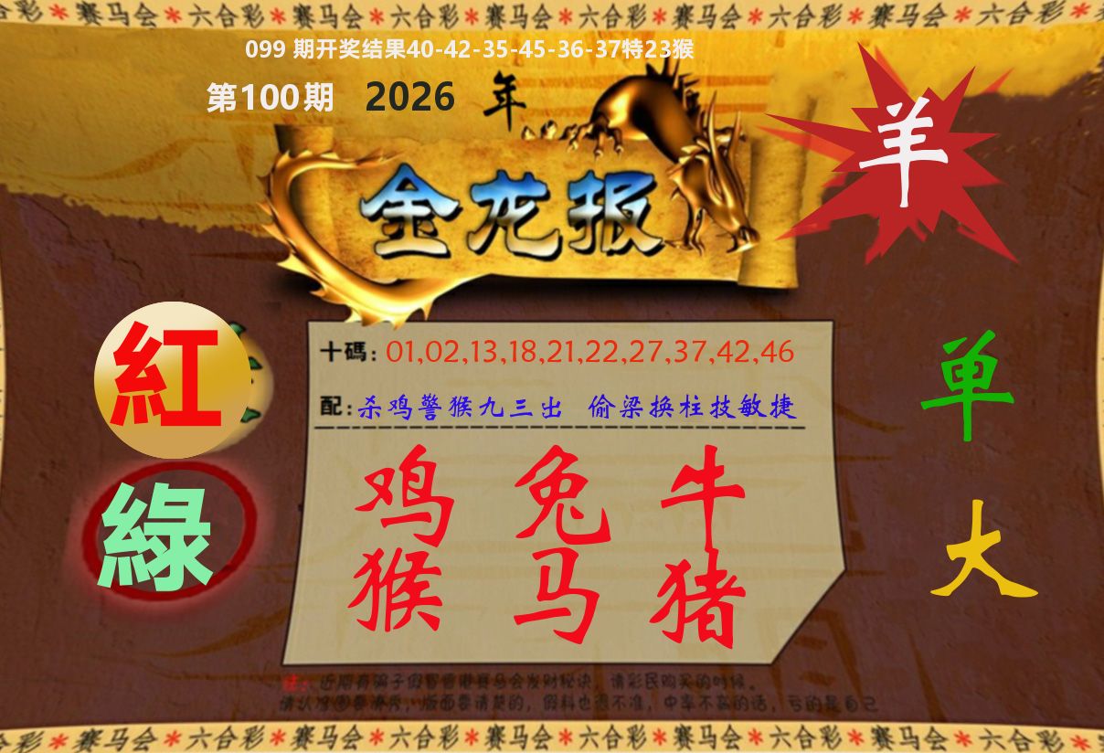 金龙报 第100期