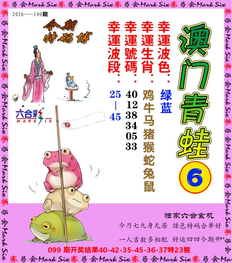 青蛙系列6 第100期