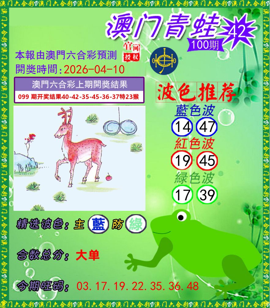 青蛙系列42 第100期