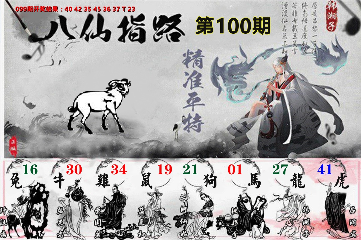 八仙指路 第100期