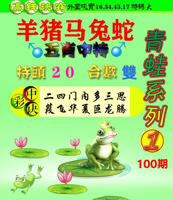青蛙彩图 第100期