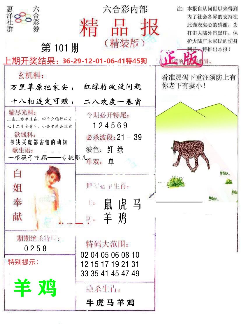 精品报 第101期