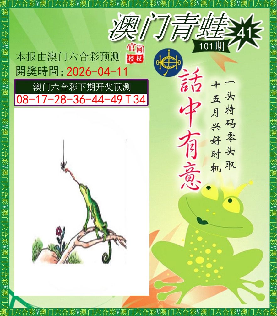 青蛙系列43 第101期