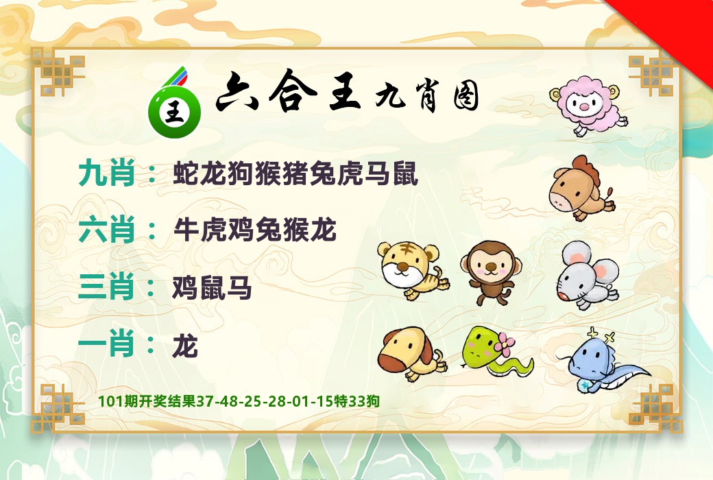 六合王九肖图 第102期