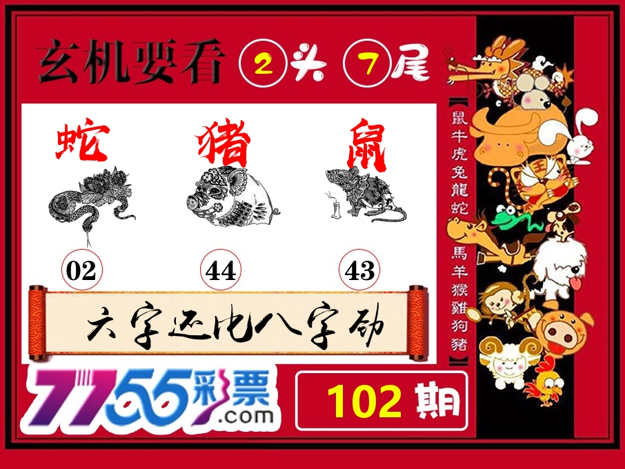 玄机要看 第102期