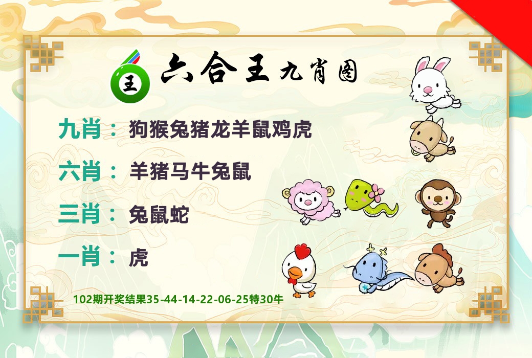 六合王九肖图 第103期