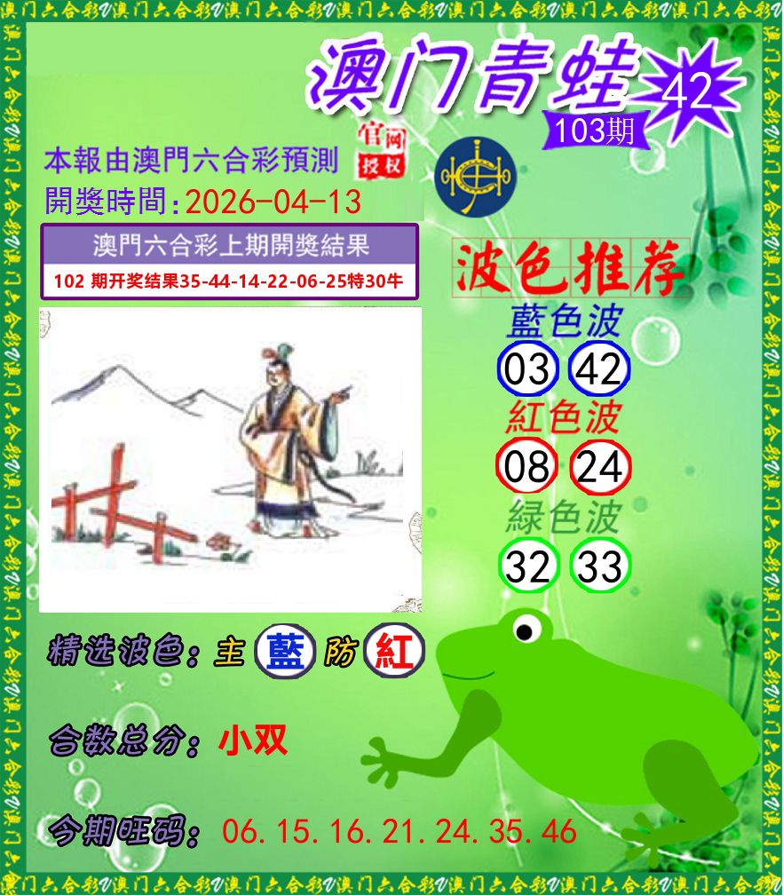 青蛙系列42 第103期