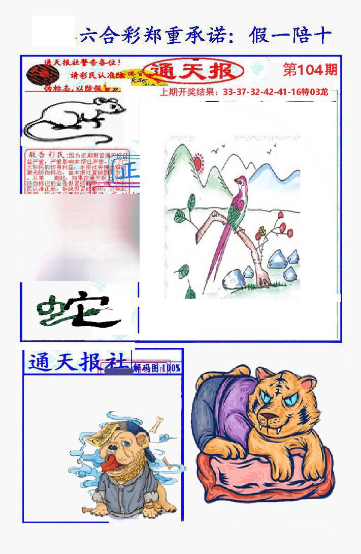 通天报 第104期