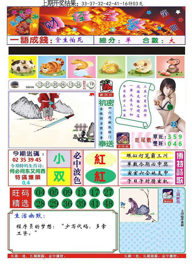 澳门财经宝鉴 第104期