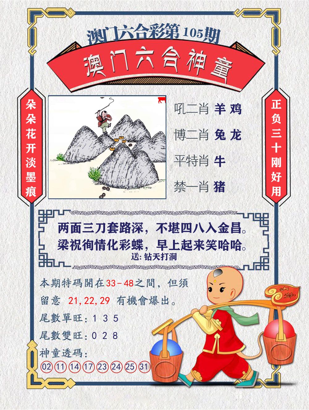 六合神童 第105期
