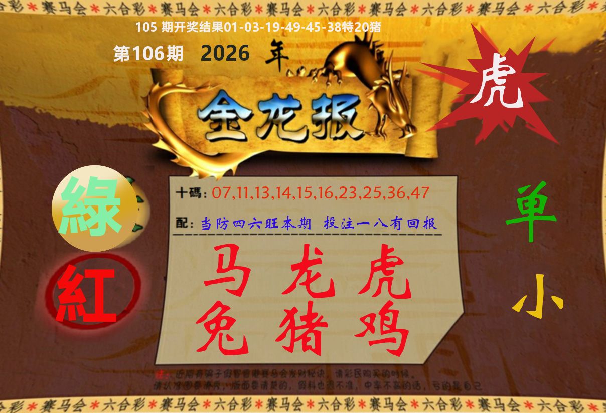 金龙报 第106期