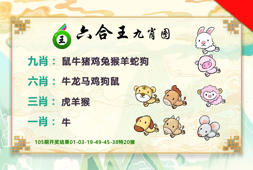 六合王九肖图 第106期