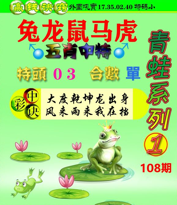 青蛙彩图 第108期