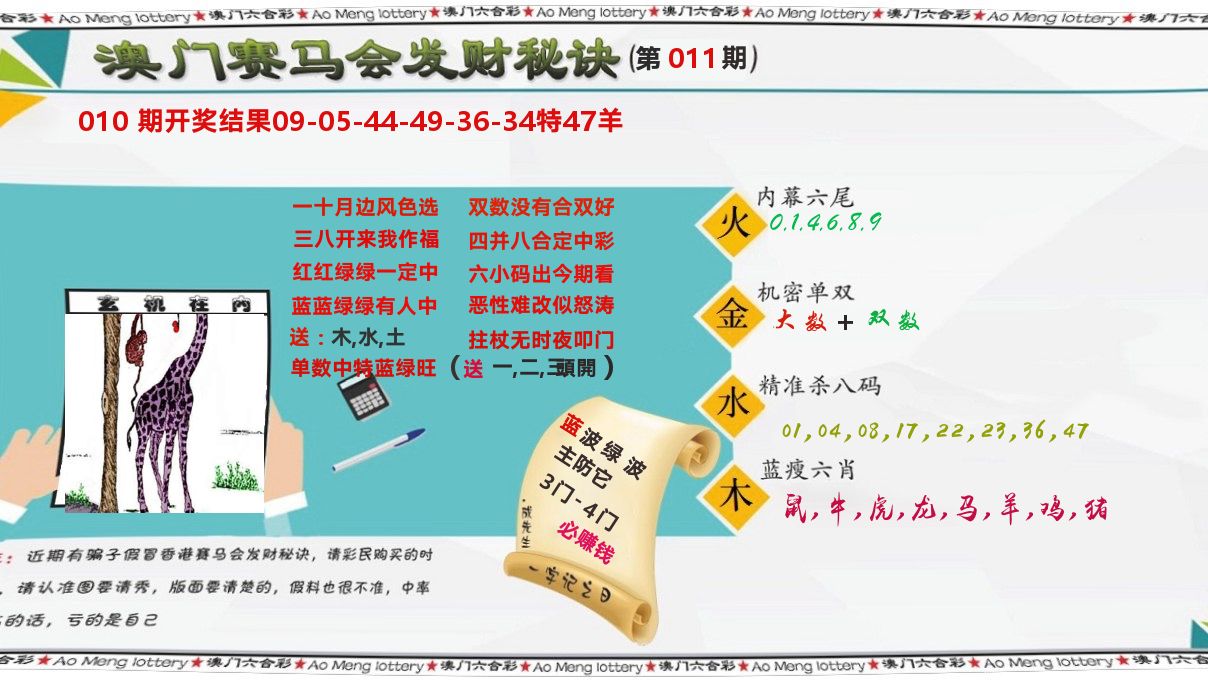 发财秘诀 第11期