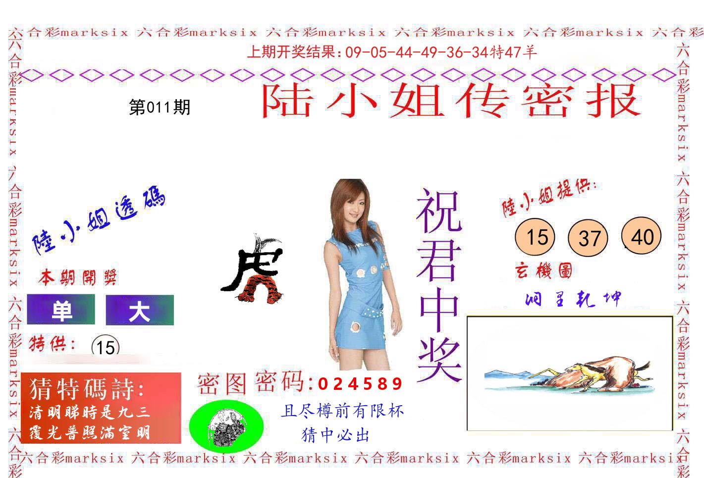 陆小姐密报 第11期