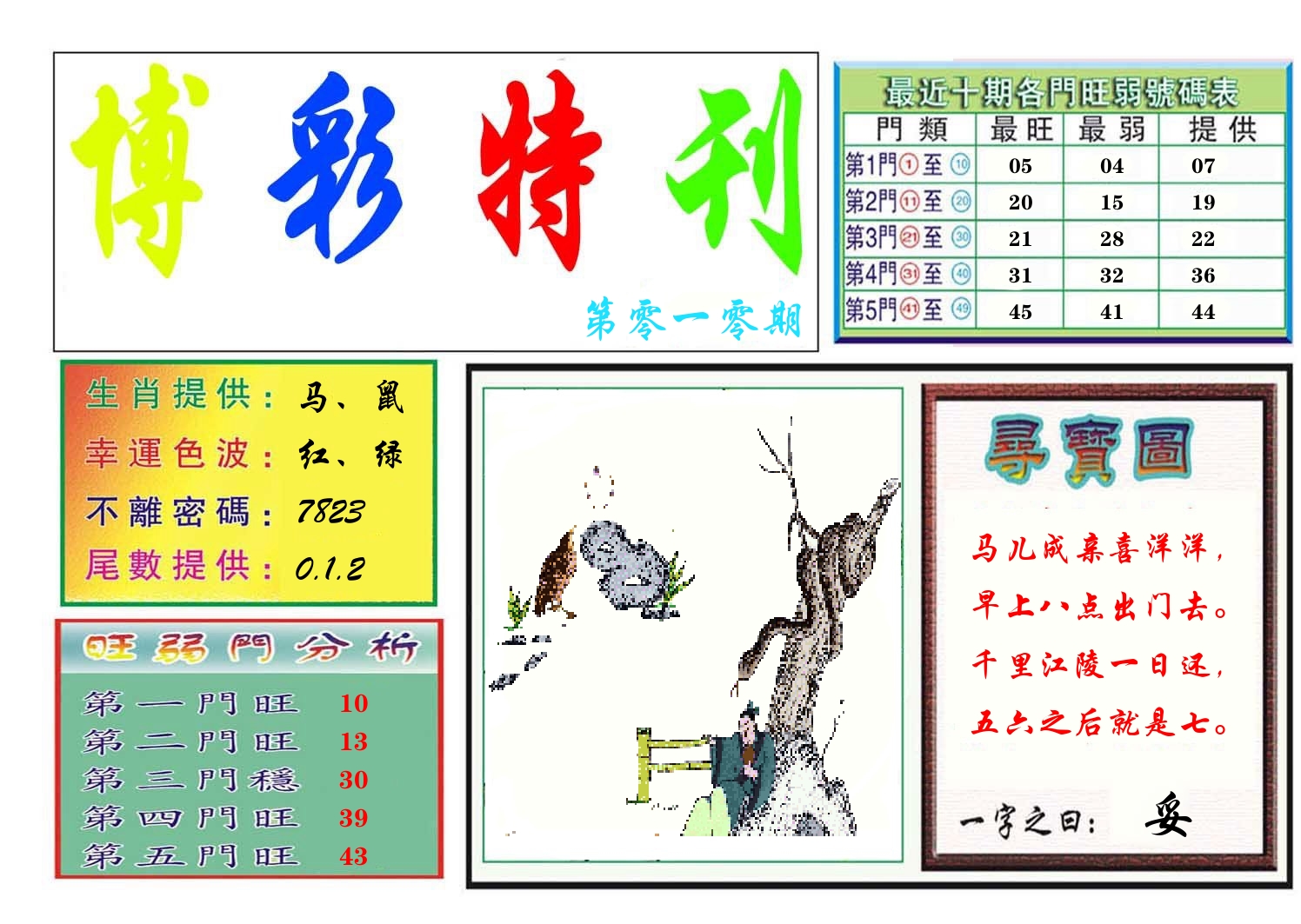 博彩特刊 第11期