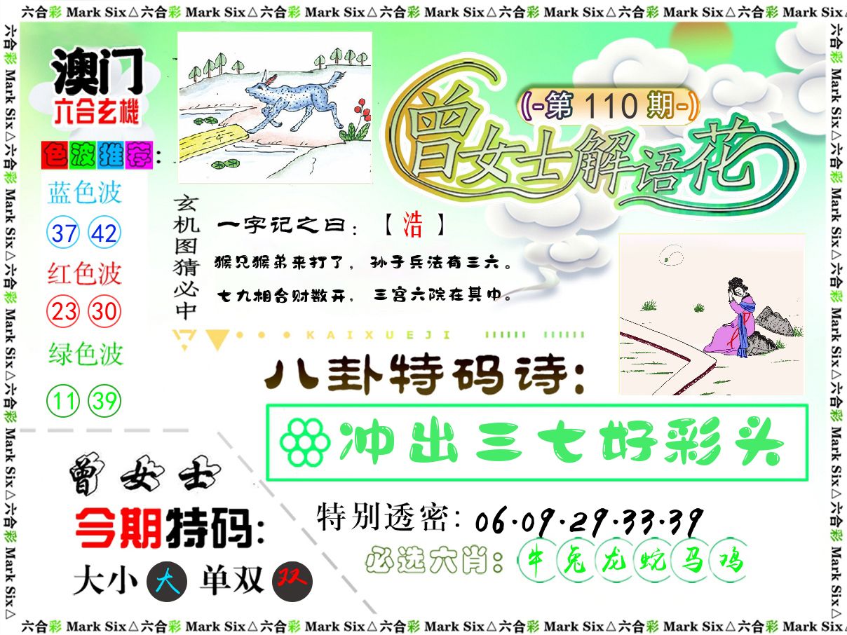 曾女士解语花 第110期