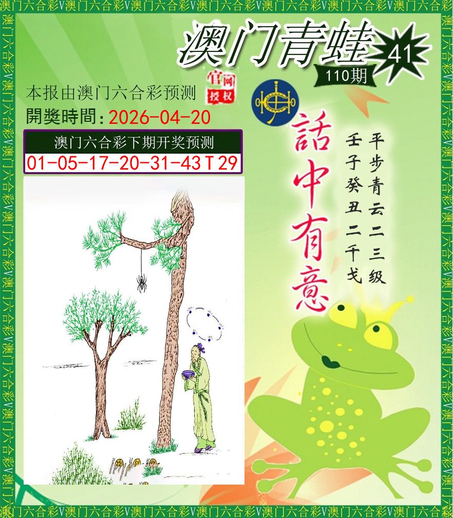 青蛙系列43 第110期