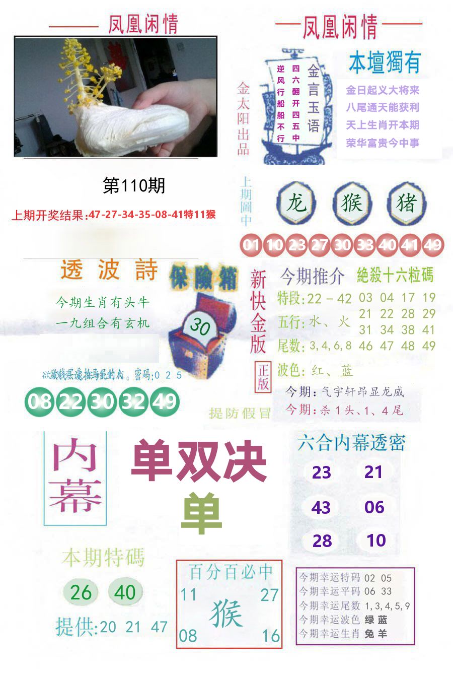 凤凰闲情 第110期