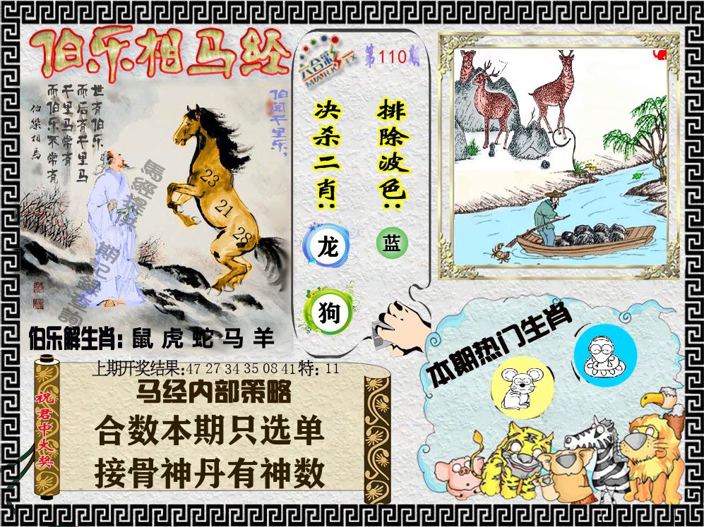 伯乐相马经 第110期