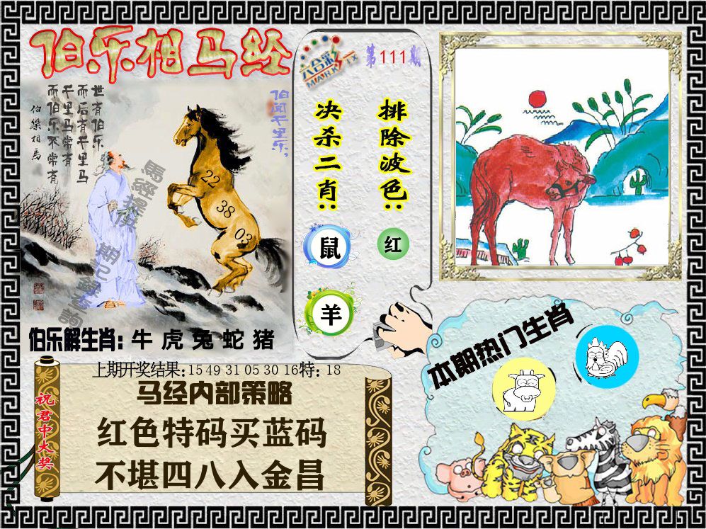 伯乐相马经 第111期